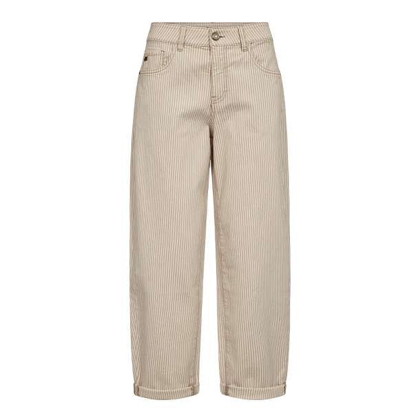 Mos Mosh - Hellen Stripe Bukser - Doeskin