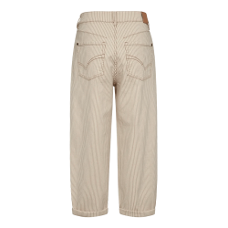 Mos Mosh - Hellen Stripe Bukser - Doeskin