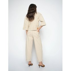 Mos Mosh - Hellen Stripe Bukser - Doeskin