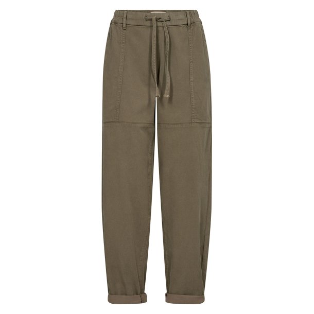 Mos Mosh - Maison Stalom Bukser - Olive Night 