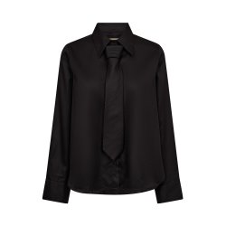 Mos Mosh Ayen Stripe Skjorte - Black