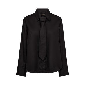 Mos Mosh Ayen Stripe Skjorte - Black