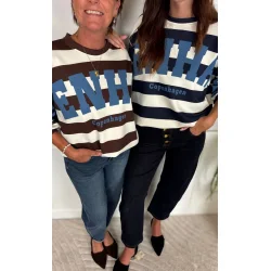 Marta - Nerina Sweatshirt - Blue/Jeans
