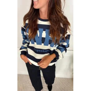 Marta - Nerina Sweatshirt - Blue/Jeans