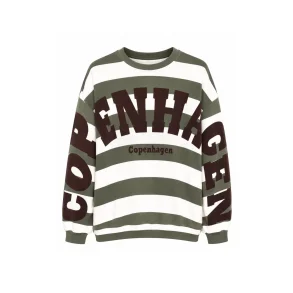 Marta - Nerina Sweatshirt - Military/Moro