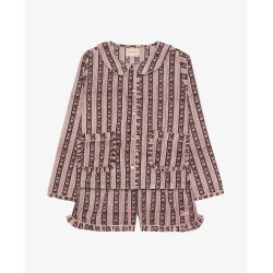 Sissel Edelbo - Nuvena Pyjamas s�t - Black Stribes 