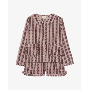 Sissel Edelbo - Nuvena Pyjamas s�t - Black Stribes 