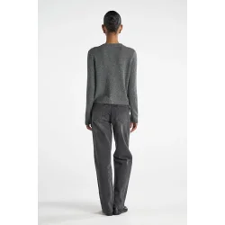 O'tay - Oceaia Cardigan - Dark Grey Melange