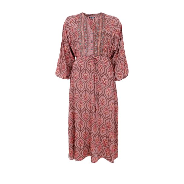 Black Colour - Luna kjole - Powder tulip