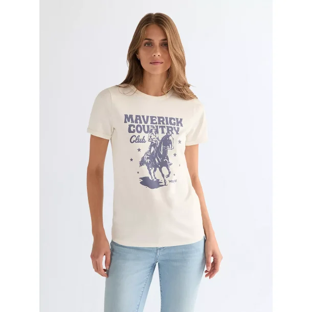 Wangler - Ringer t-shirts - Worn White
