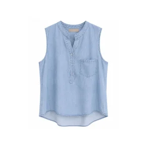 Marta - Rylina Top - Medio Blue