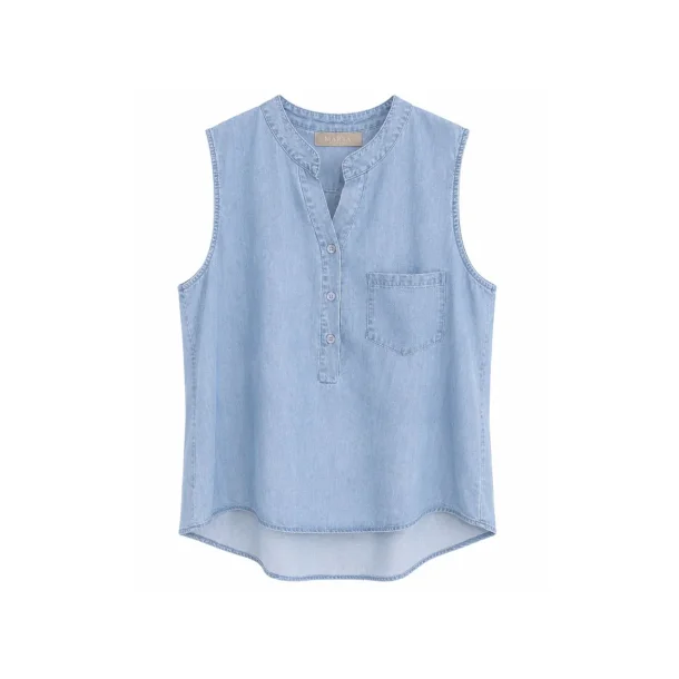 Marta - Rylina Top - Medio Blue
