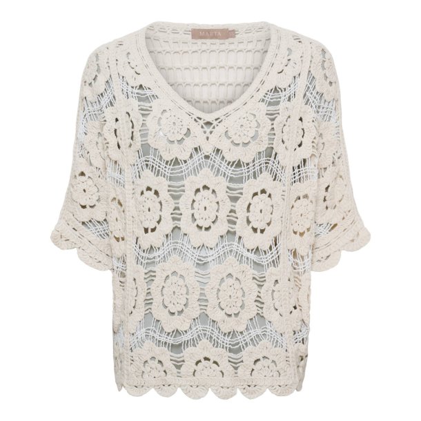 Marta - Sassie Bluse - Beige 