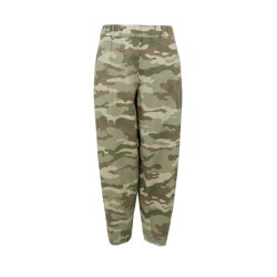 Black Colour - Ally Barrel Pant - Camoflage