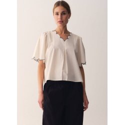 Gossia - Gitt bluse - Creme