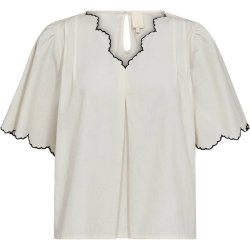 Gossia - Gitt bluse - Creme