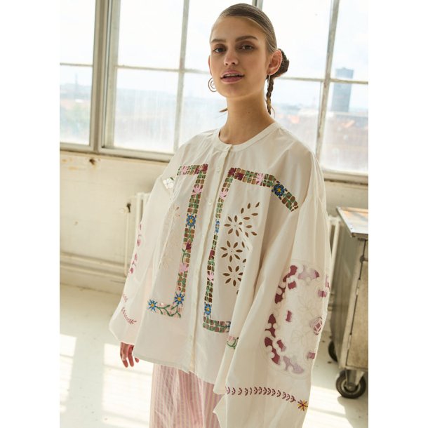 Sissel Edelbo - Sissel Shirt - White - ONESIZE