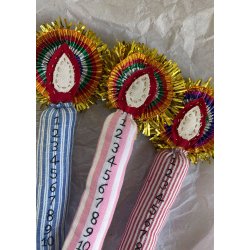 Sissel Edelbo - Kalenderlys - Blue Stripes - Onesize