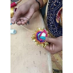 Sissel Edelbo - Kalenderlys - Blue Stripes - Onesize