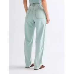 Wrangler - Sleek Barrel Bukser - Pale Denim