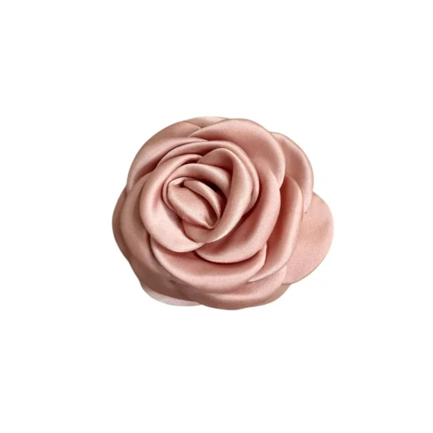  Pico - Small Satin Rose Claw - Nude