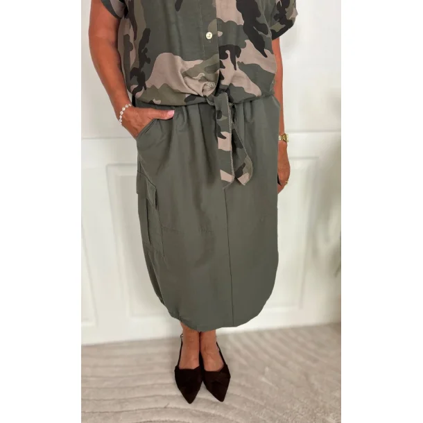 Marta - Soleil Skirt - Military