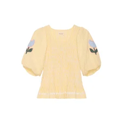 Sissel Edelbo - Svea Top - Yellow Stripes