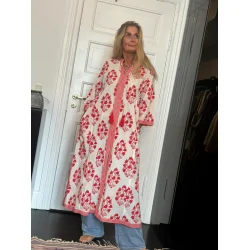 Wauw - Tabita Dress - Red And White