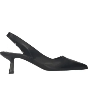 Pavement - Therese Heels - Black Leather