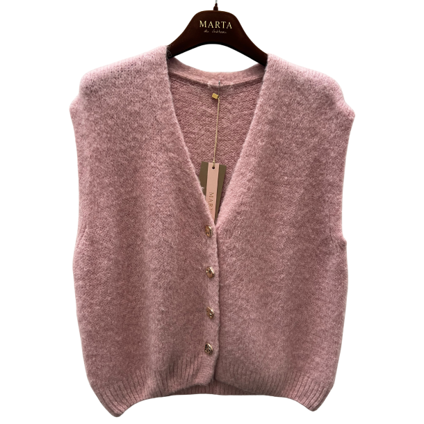 Marta - Amara Vest - Rosa - Onesize