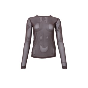 Black Colour - Annie mesh - Coffee