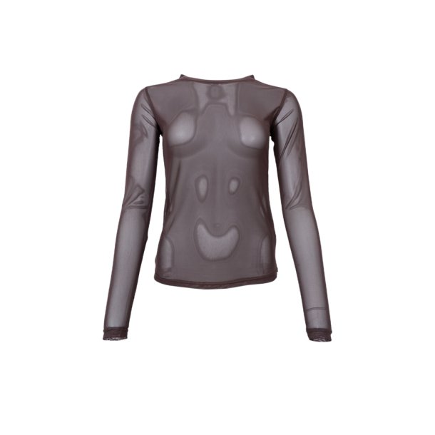 Black Colour - Annie mesh - Coffee