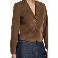 O'tay - Amy Blazer Suede - Toffee Brown