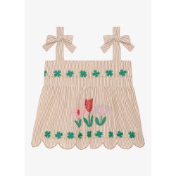 Sissel Edelbo - Wenke Top - Sand Stripes