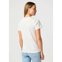 Wrangler - regular tee - worn white