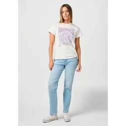 Wrangler - regular tee - worn white