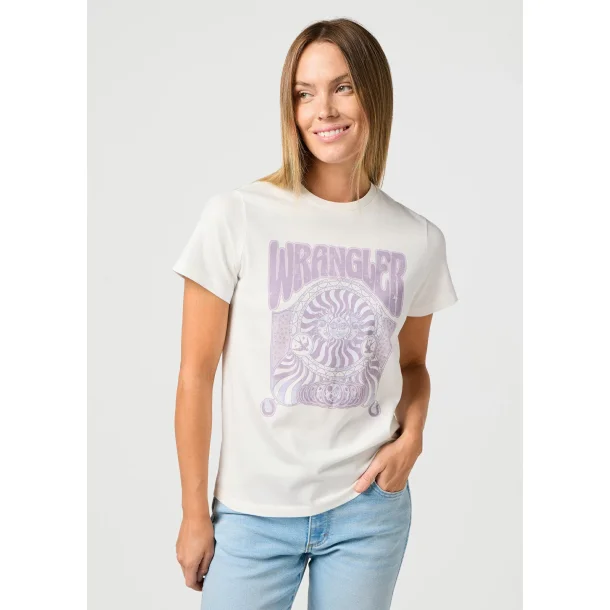  Wrangler - regular tee - worn white