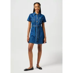 Wrangler - seamed short sleeve dress