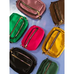 Black Colour - Vanda Crossover Taske - Black