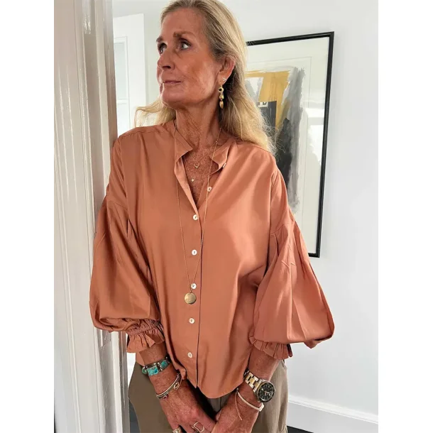 Wauw - Emma Skjorte - Mocha Mousse