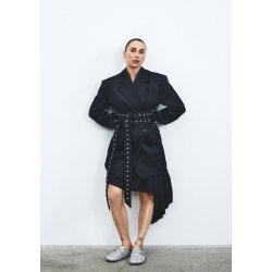 Medina x Bianco - Sand Mule Simili Stones - Silver