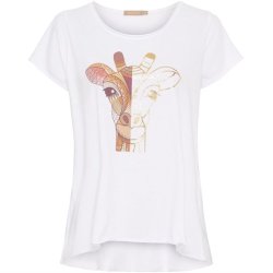 Marta - Marie T-shirt- White Giraf