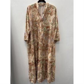 Marta - Nadina Kjole - Camello - Onesize