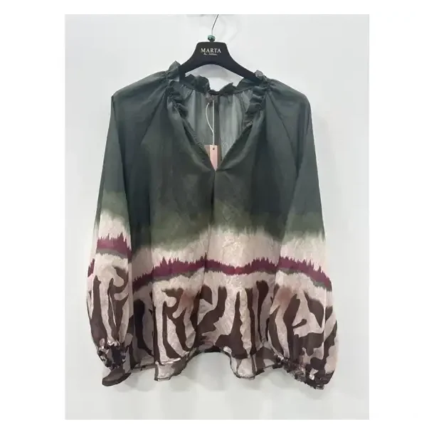 Marta - Belladonna Blouse - Military