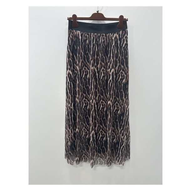 Marta - Presley Nederdel - Leo Print - Onesize