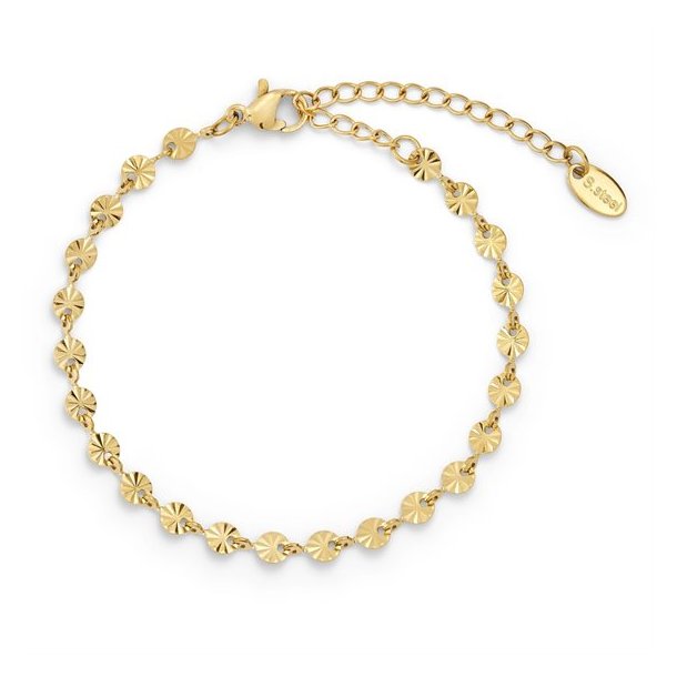 Marta - Jade Armbnd - Guld - Onesize