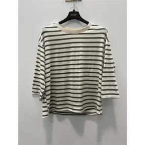 Marta - Brooklyn T-shirt - Beige/Military