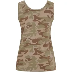 Marta - Angeline Top - Green Camo
