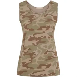 Marta - Angeline Top - Green Camo