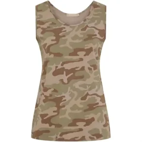 Marta - Angeline Top - Green Camo